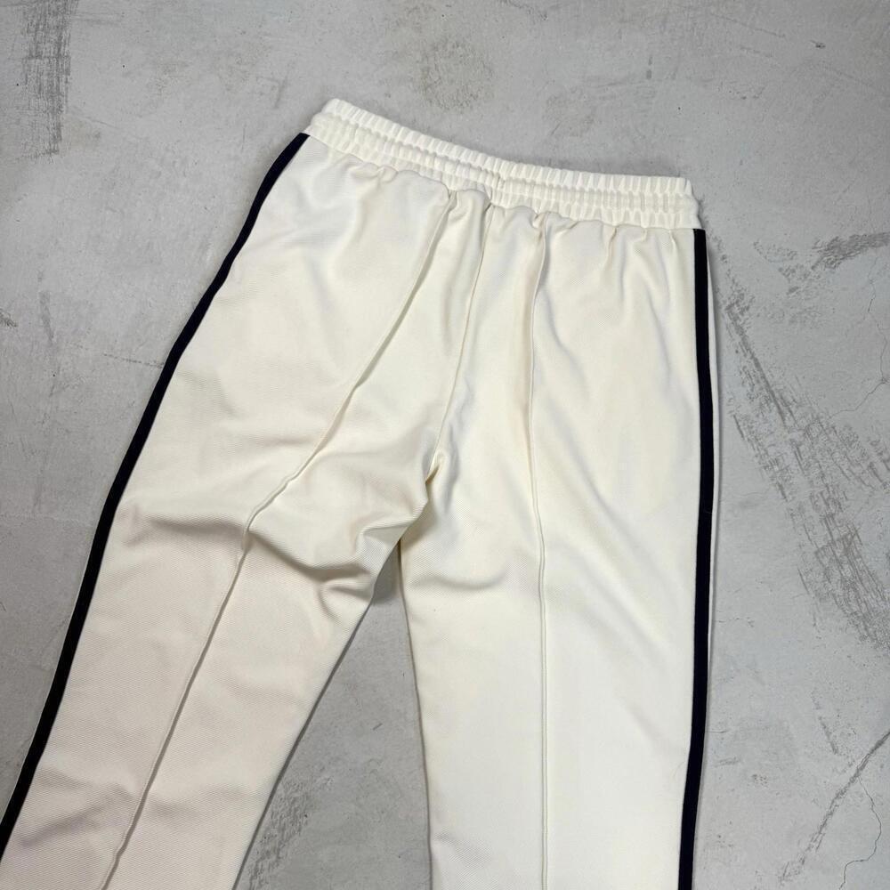 Russell Athletic Track Pants White Sz Small Side Stripe Retro Sportswear Jogger - Picture 4 of 11